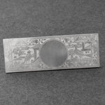 Carved Mother of Pearl Gaming, Counter Antique, 18th c. Chinese. Pkg 1. B15-mop138