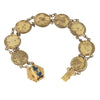 Japanese Kyoto Damascene bracelet. j-bror895