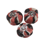 Ancient Roman mosaic glass face bead reproduction bead. 20x9mm pkg of 1. 