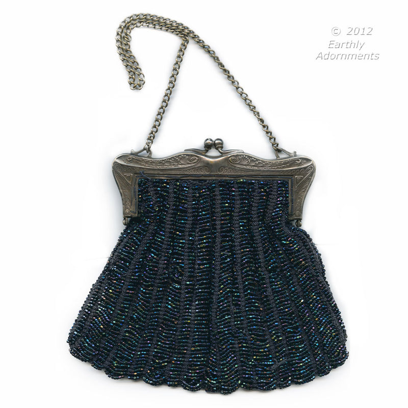 Ynport Peacock Clutch Purses for Women Vintage 1920s Evening Bag Sequin  Beaded Wedding Shoulder Handbag: Handbags: Amazon.com